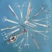Vaginal suturing set