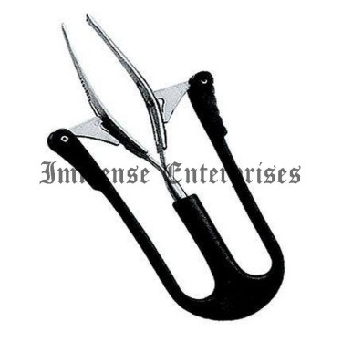 Automatic Eye Brow Tweezer with Plastic Handle