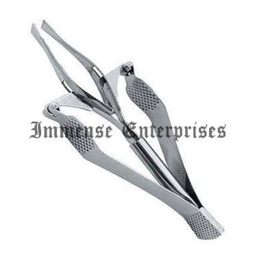 Automatic Eye Brow Tweezer with Plastic Handle