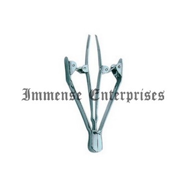 Automatic Eye Brow Tweezer with Plastic Handle