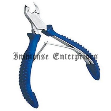 Cuticle Nipper Double Spring with Silicon Grip