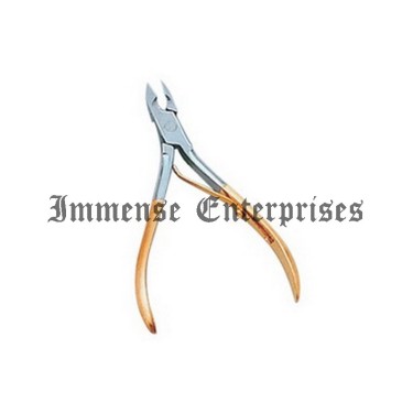 Cuticle Nipper Half Gold