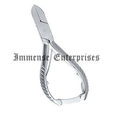 Nail Cutter Box Joint Double Spring, Designed Handle Straight Jaw