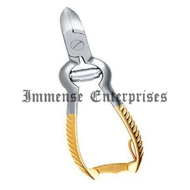 Nail Cutter, Barrel Spring Designed Handle, Fancy Lock